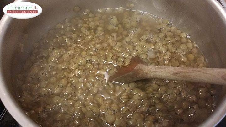 Pasta e lenticchie alla napoletana preparazione 6