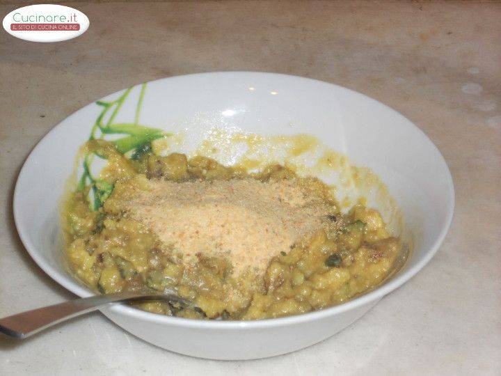 Polpette al forno con Melanzane, Zucchine e Salvia ananas preparazione 10