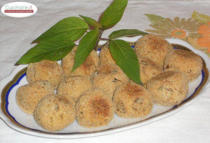 Polpette al forno con Melanzane, Zucchine e Salvia ananas preparazione 15