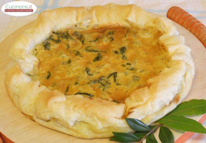 Quiche con Coste e Porri al profumo di Zenzero preparazione 19