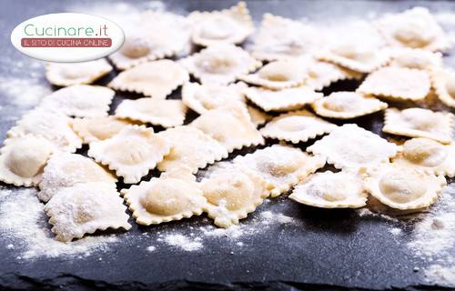 Ravioli di Zucchine al Pomodoro preparazione 10