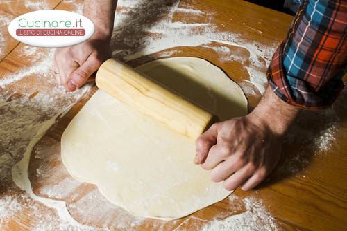 Ravioli ripieni di Patate Viola con Funghi al Vino Rosso preparazione 8