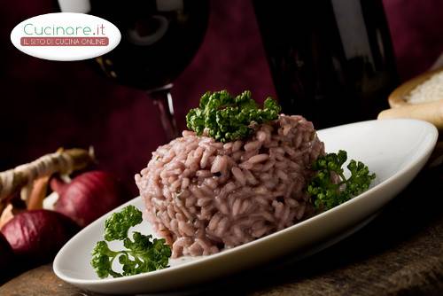 Risotto al Barbera, Crescenza e Timo preparazione 9