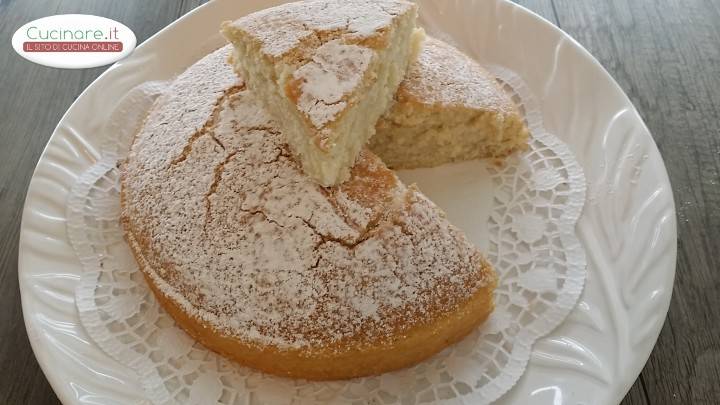 Torta all'acqua preparazione 6