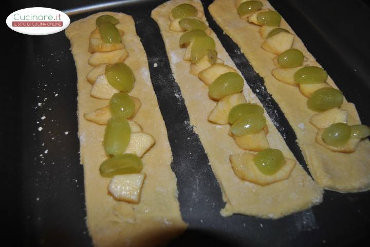 Treccia di pasta Frolla preparazione 1