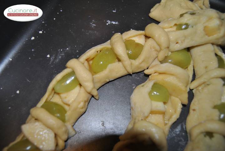 Treccia di pasta Frolla preparazione 2