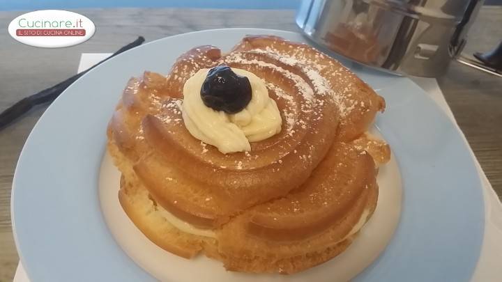 Zeppole di san giuseppe al forno preparazione 15