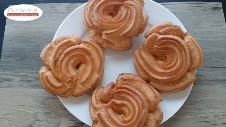 Zeppole di san giuseppe al forno preparazione 11