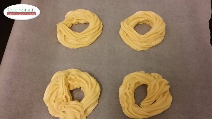 Zeppole di san giuseppe al forno preparazione 8