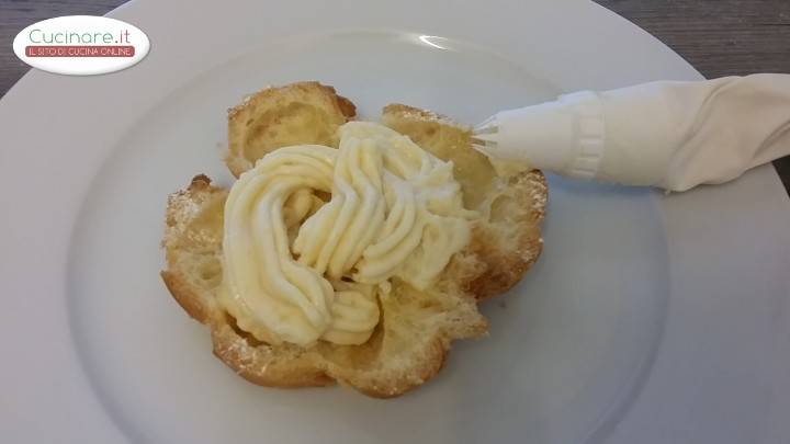 Zeppole di san giuseppe al forno preparazione 13