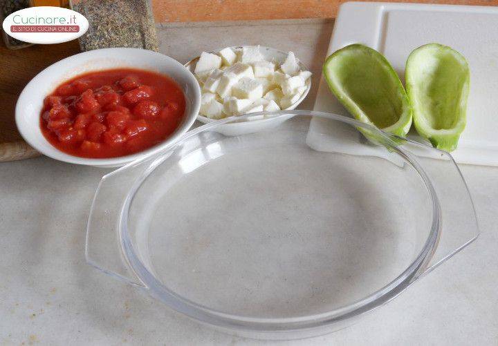 Zucchine soffici alla Pizzaiola preparazione 1