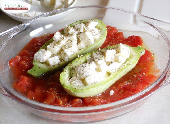 Zucchine soffici alla Pizzaiola preparazione 4