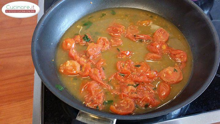 Capellini con le cicale di mare preparazione 8
