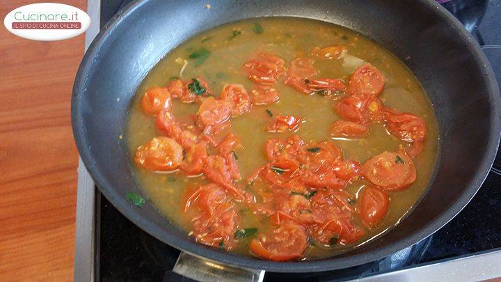 Capellini con le cicale di mare preparazione 8