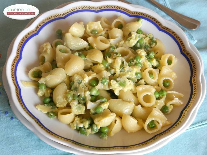 Carbonara di Piselli preparazione 13