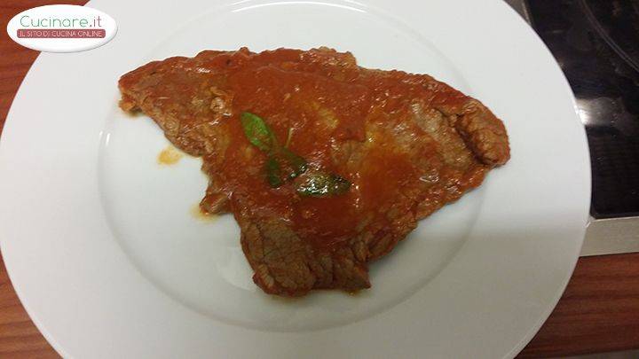 Carne alla pizzaiola preparazione 4