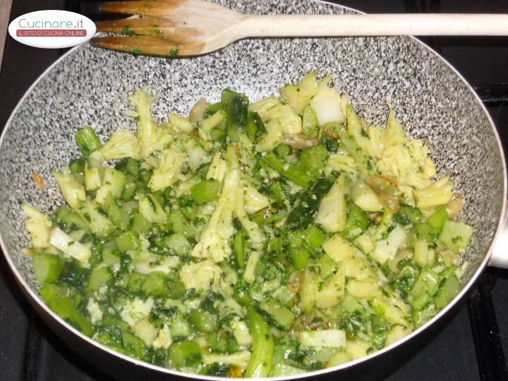 Caserecce light con Broccolo e semi di Sesamo preparazione 5