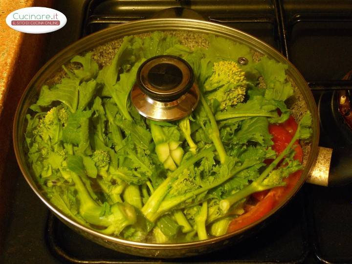 Cime di Rapa piccanti preparazione 4