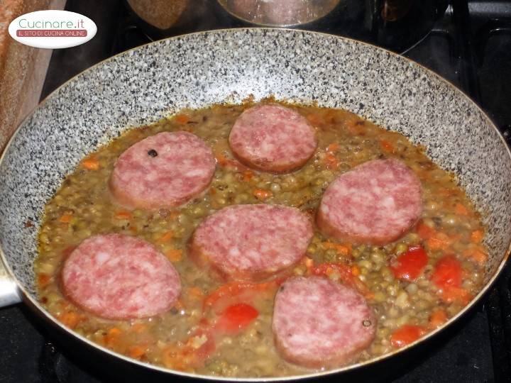 Cotechino nostrano con Fagioli Mung preparazione 13