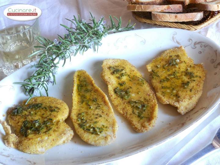 Fettine di pollo al forno con salsa aromatica preparazione 11