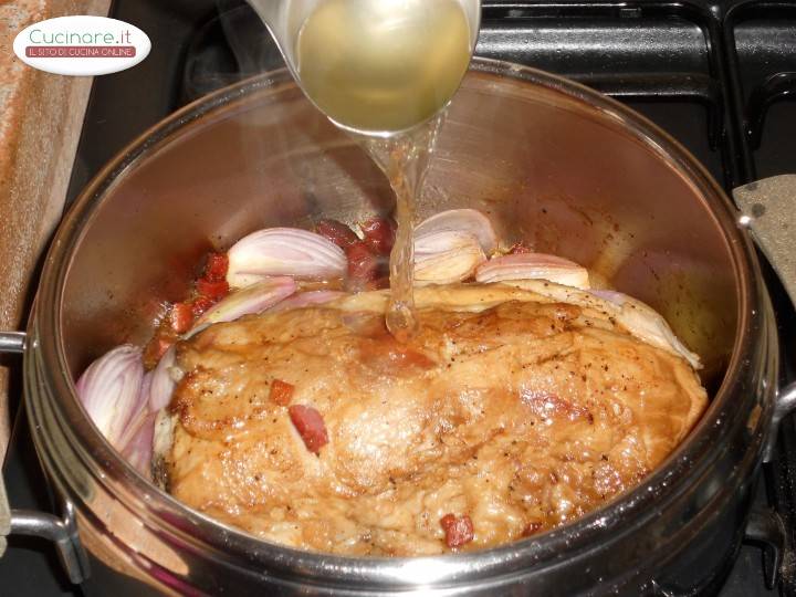 Filetto di Maiale allo Scalogno preparazione 9