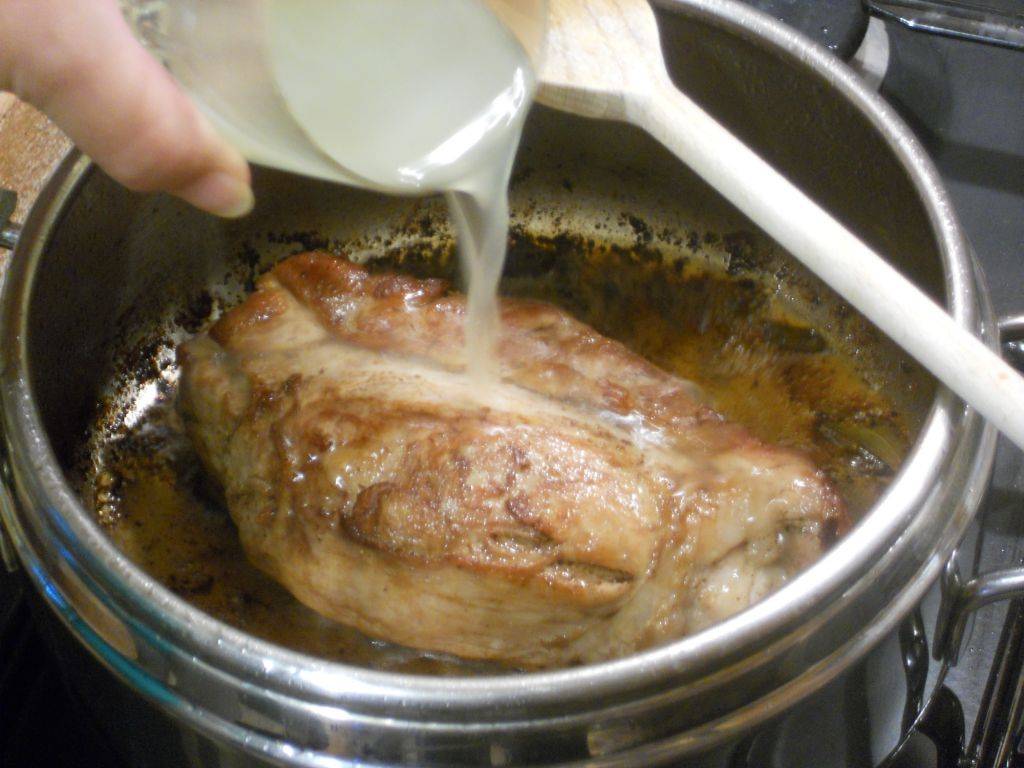 Filetto di Maiale al Mirto di Sardegna e succo di Limone preparazione 6