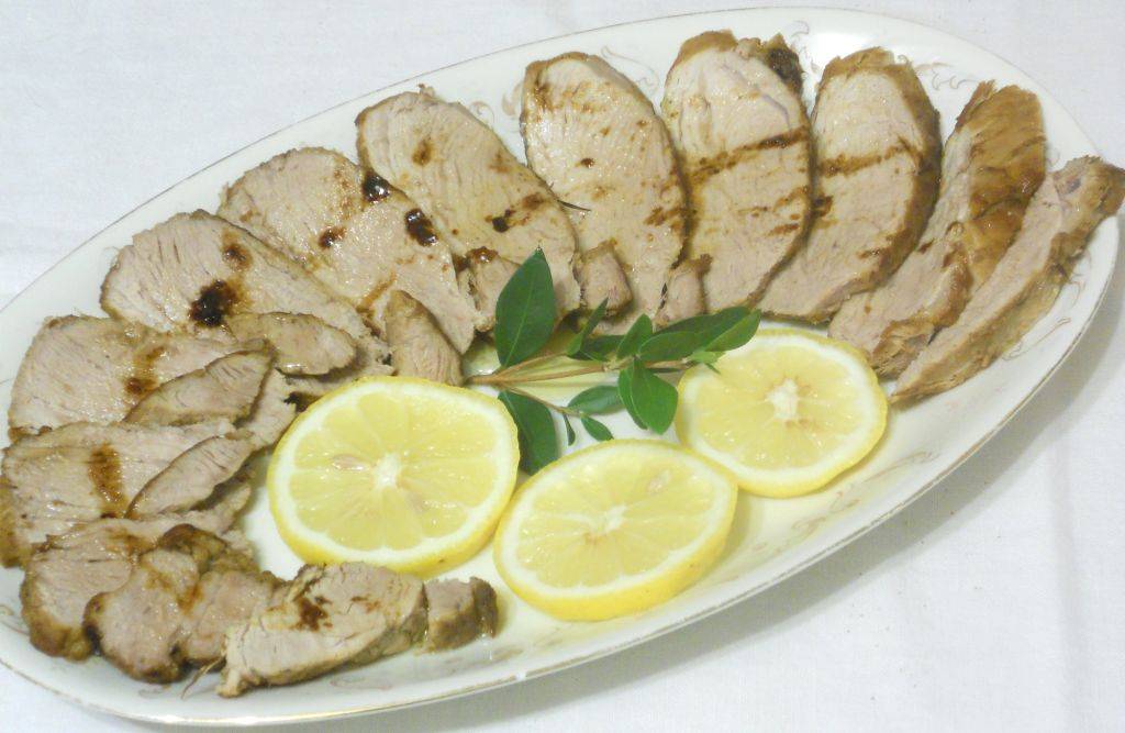 Filetto di Maiale al Mirto di Sardegna e succo di Limone preparazione 12