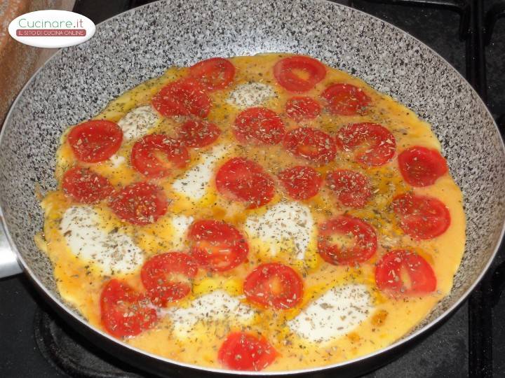 Frittata alla Pizzaiola preparazione 6