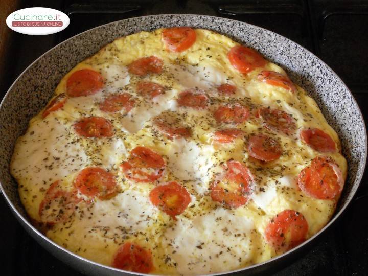 Frittata alla Pizzaiola preparazione 9