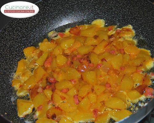 FRITTATA DI PATATE preparazione 7