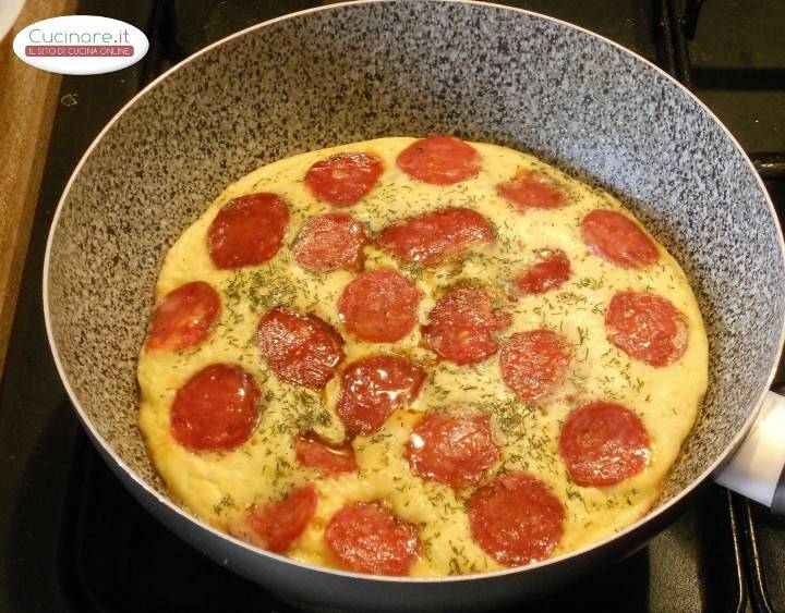 Frittata piccante preparazione 7