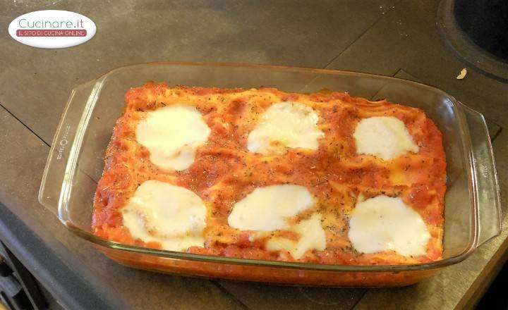 Lasagne alla Pizzaiola preparazione 10