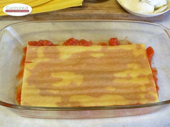 Lasagne alla Pizzaiola preparazione 2