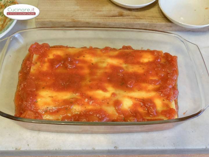 Lasagne alla Pizzaiola preparazione 7