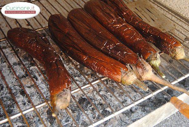 Melanzane alla Brace preparazione 2