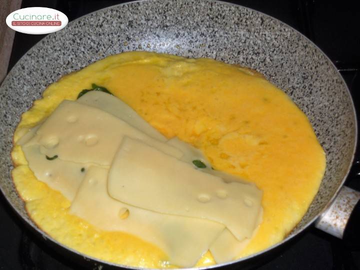 Omelette per due preparazione 4