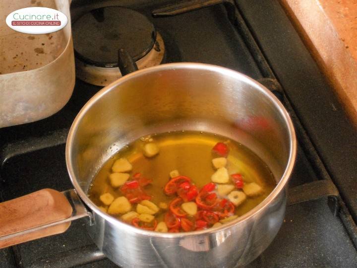 Orecchiette integrali con la Verza preparazione 3