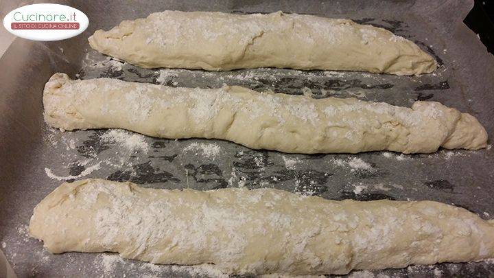 Palatelle di pane veloce preparazione 5