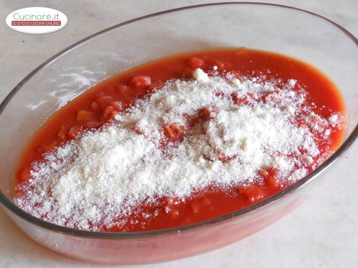 Pasta al forno con Bocconcini di Salsiccia preparazione 2