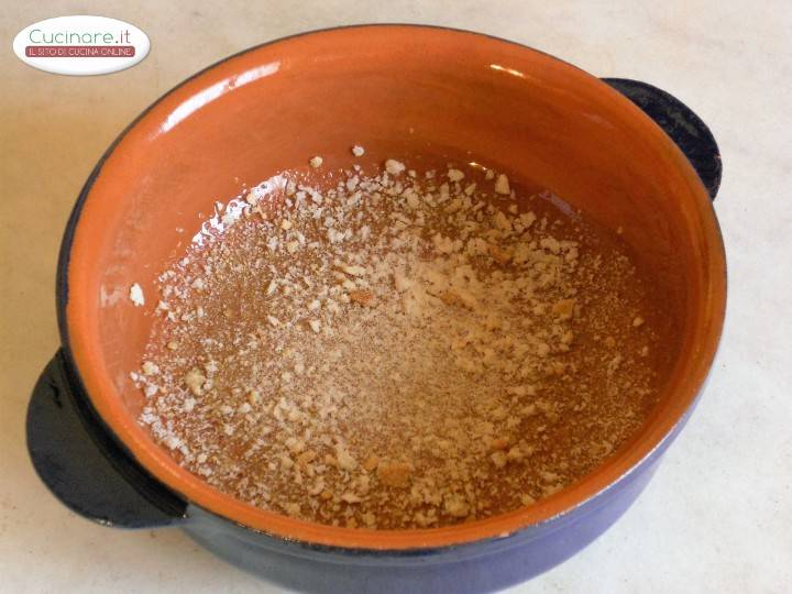 Pasta con Provola, Salmone e Noci preparazione 1