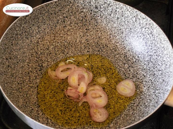 Pasta con Verdure, Pinoli e Persico preparazione 0