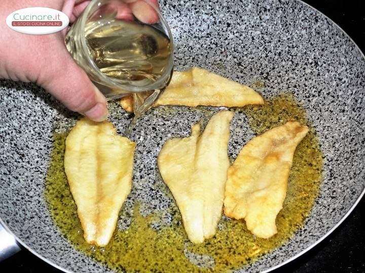 Pasta con Verdure, Pinoli e Persico preparazione 9