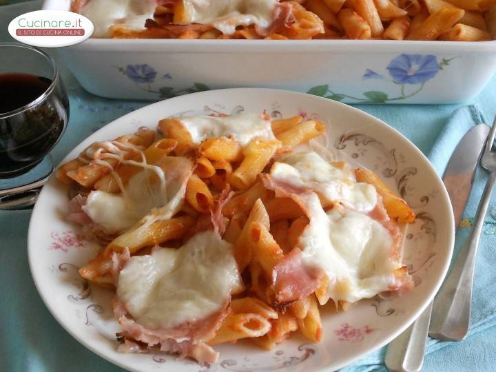 Pasticcio di Penne al forno preparazione 9