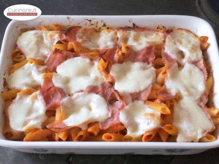 Pasticcio di Penne al forno preparazione 8