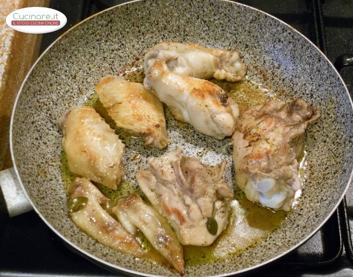 Pollo alla birra preparazione 2