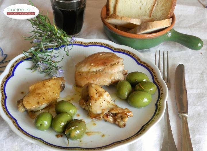 Pollo alle Olive preparazione 11