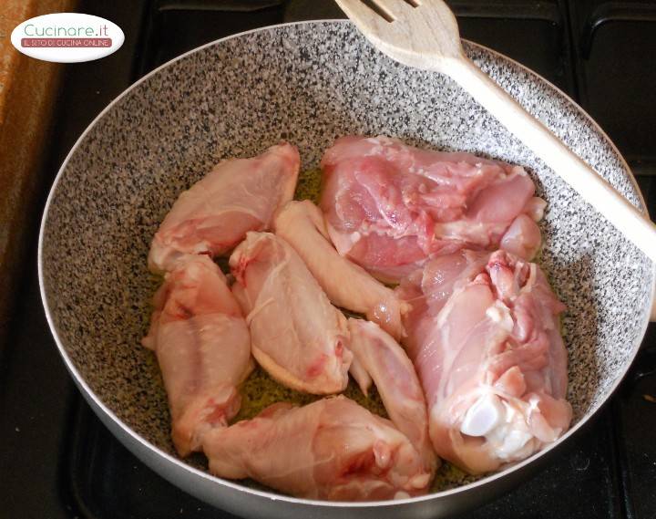 Pollo alle Olive preparazione 1