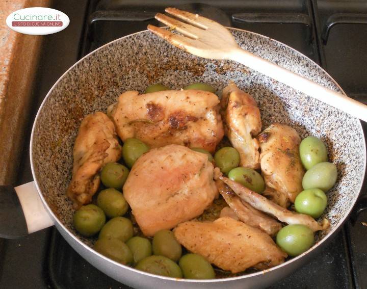 Pollo alle Olive preparazione 10