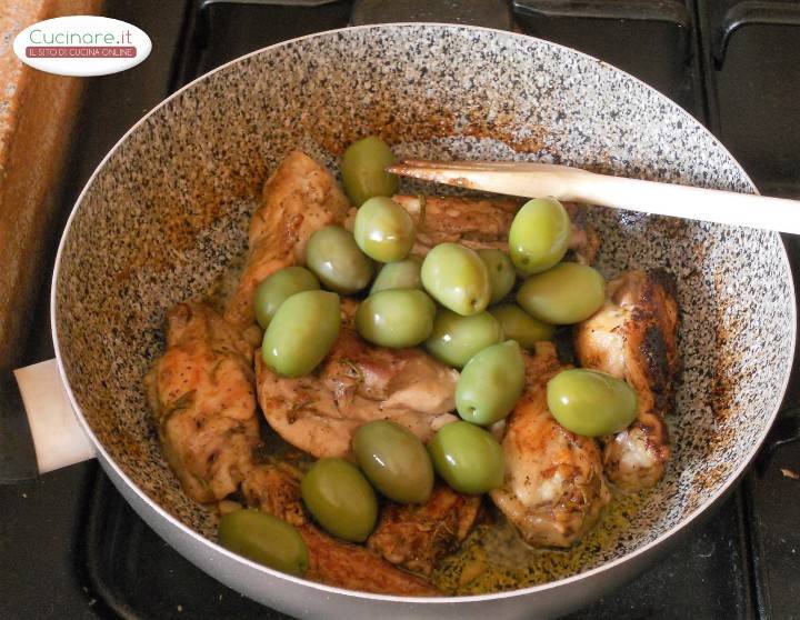 Pollo alle Olive preparazione 9