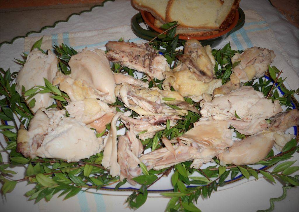 Pollo alla griva preparazione 11